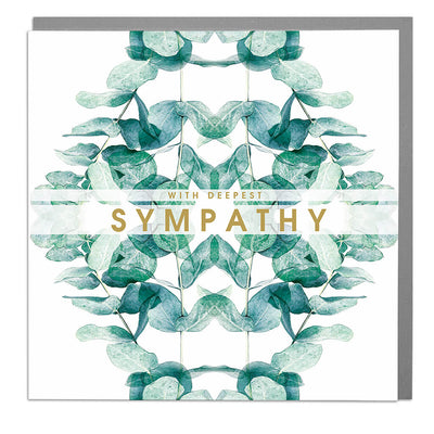 With Deepest Sympathy Card - Lola Design Ltd