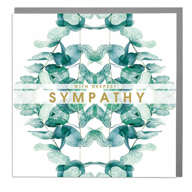 With Deepest Sympathy Card - Lola Design Ltd