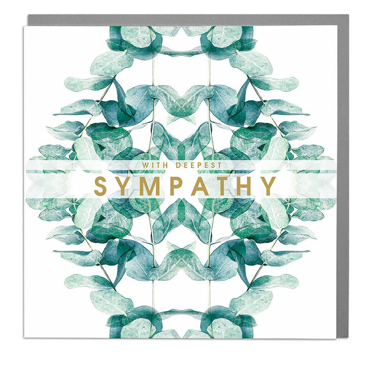 With Deepest Sympathy Card - Lola Design Ltd