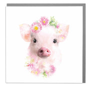 Micro Pig Card - Lola Design Ltd