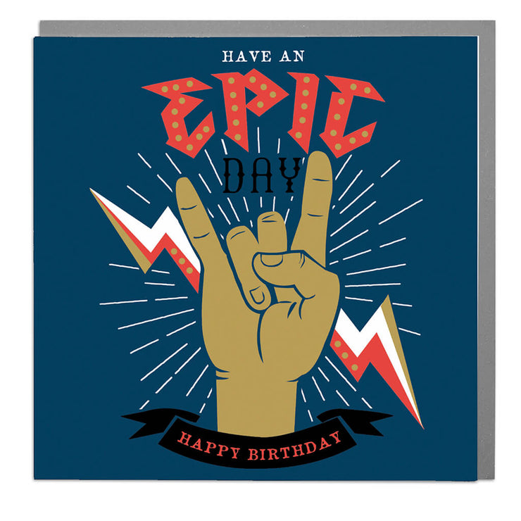 Epic Birthday Card - Lola Design Ltd