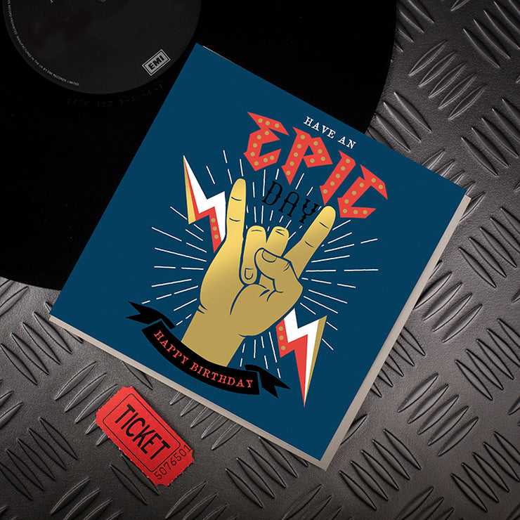 Epic Birthday Card - Lola Design Ltd