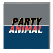 Party Animal Card - Lola Design Ltd