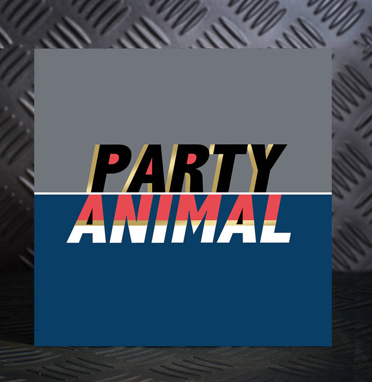 Party Animal Card - Lola Design Ltd
