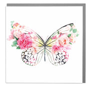 Pink Butterfly Card - Lola Design Ltd