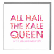 Kale Queen Birthday Card - Lola Design Ltd