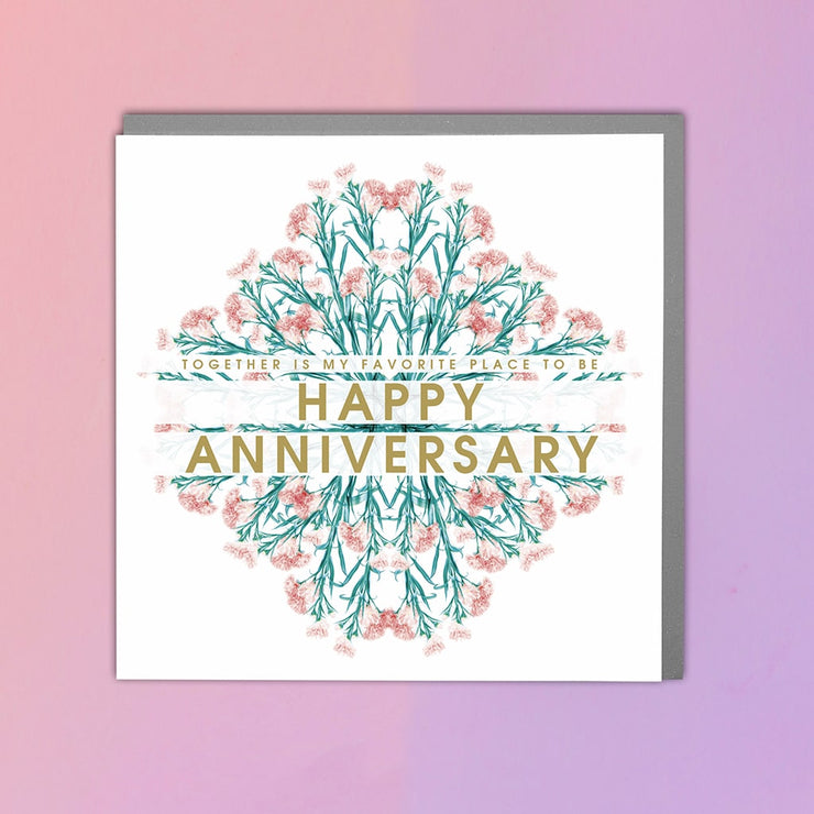Happy Anniversary Card - Lola Design Ltd
