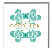 Good Luck Wishes Card - Lola Design Ltd