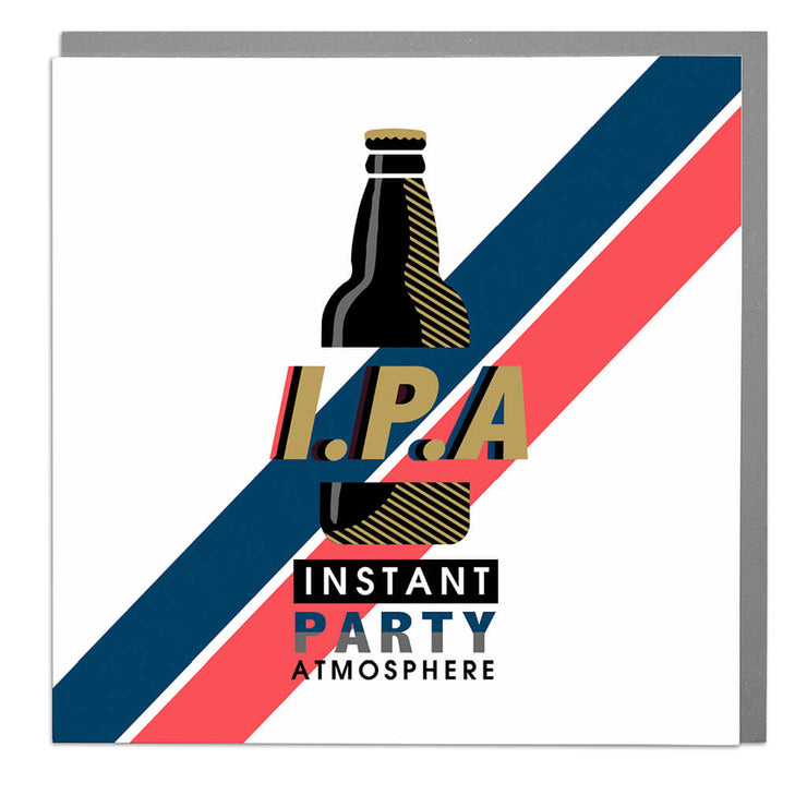IPA Birthday Card - Lola Design Ltd