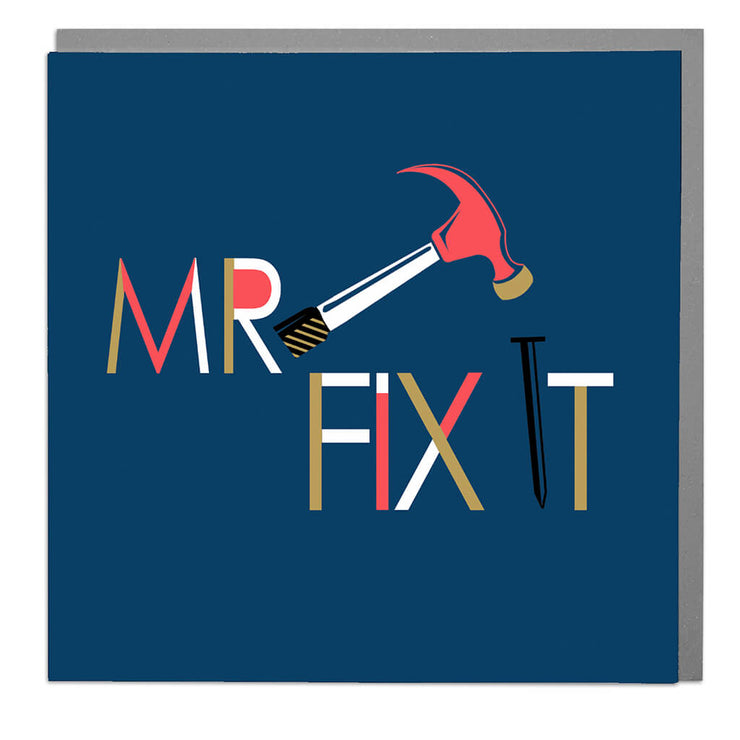 Mr Fix It Birthday Card - Lola Design Ltd