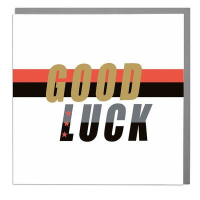 Good Luck Card - Lola Design Ltd
