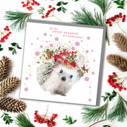 Lovely Daughter At Christmas Card - Lola Design Ltd