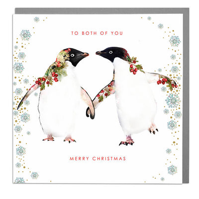 To Both Of You Christmas Card - Lola Design Ltd