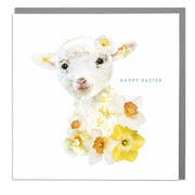 Lamb Happy Easter Card - Lola Design Ltd