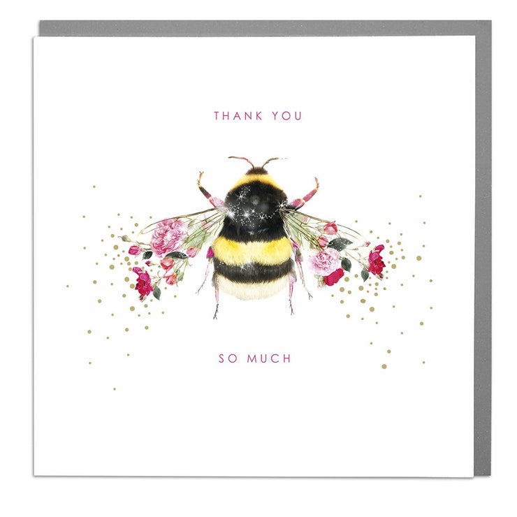 Bee Thank You Card - Lola Design Ltd
