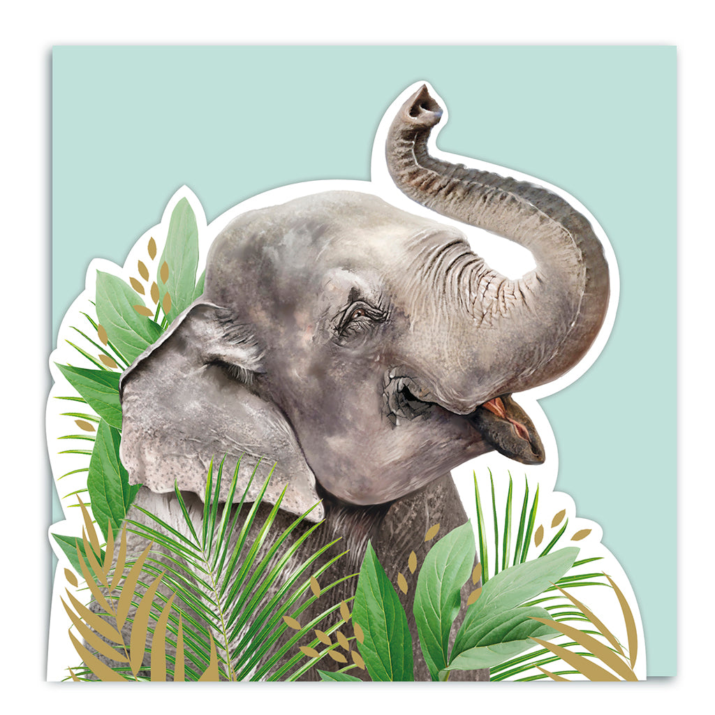 Matrice De Découpe Sizzix Thinlits 3D 'Elephant Fold-a-long' De Jen Long - Pour Cartes Créatives Et Scrapbooking