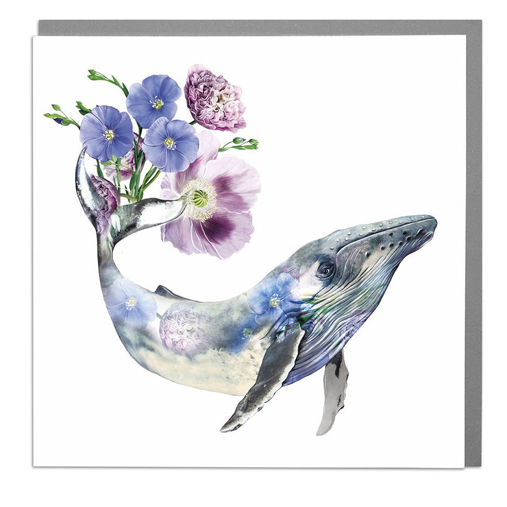 Humpback Whale Card by Lola Design - Lola Design Ltd