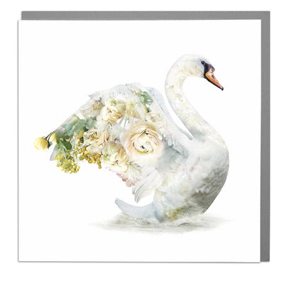 Swan Card by Lola Design - Lola Design Ltd