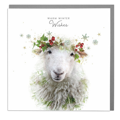 Sheep Christmas Card by Lola Design - Lola Design Ltd