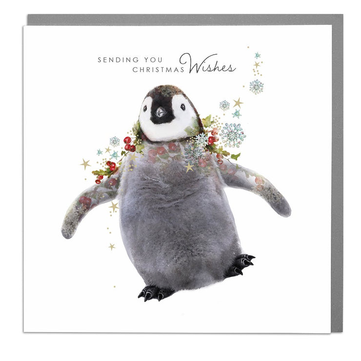 Pengiun Chick Christmas Card by Lola Design - Lola Design Ltd