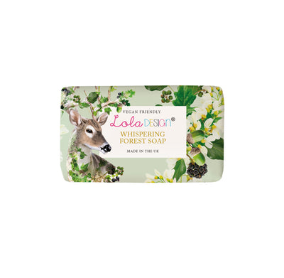 Whispering forest stag bar soap - Lola Design Ltd