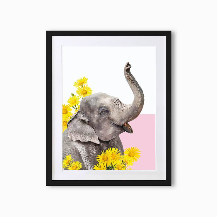 Elephant Art Print - Lola Design Ltd