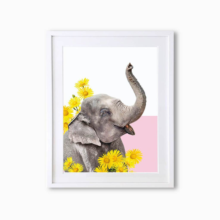 Elephant Art Print - Lola Design Ltd