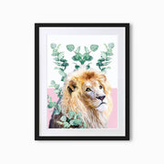 Lion Art Print - Lola Design Ltd