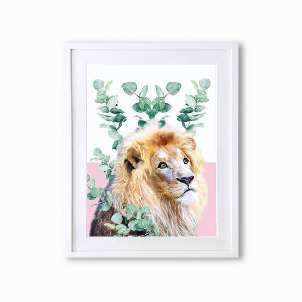 Lion Art Print - Lola Design Ltd