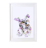 Great Horned Owl Art Print - Lola Design Ltd