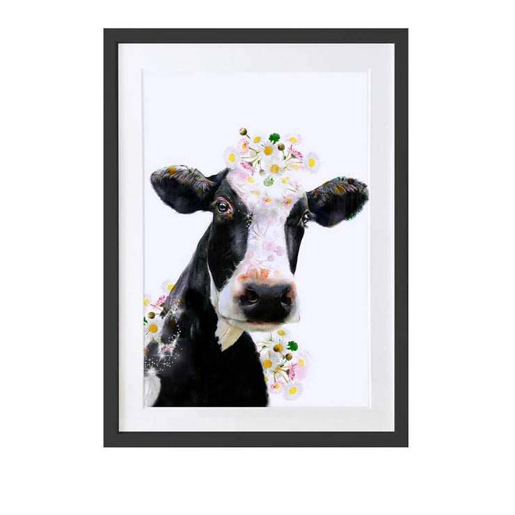 Holstein Cow Art Print - Lola Design Ltd