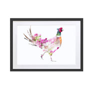Pheasant Art Print by Lola Design - Lola Design Ltd