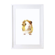 Guinea Pig Art Print - Lola Design Ltd