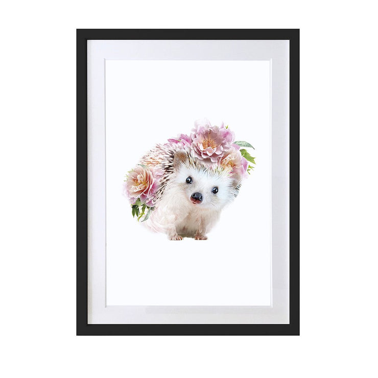 Hedgehog Art Print - Lola Design Ltd