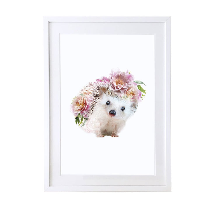 Hedgehog Art Print - Lola Design Ltd