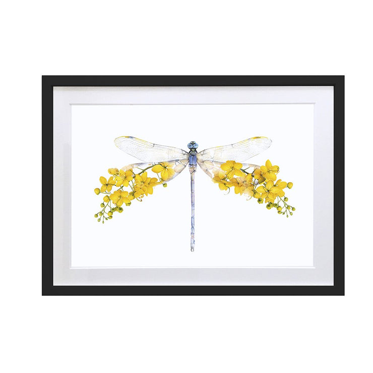 Dragonfly Art Print - Lola Design Ltd