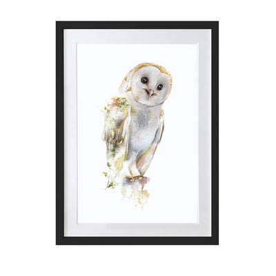Barn Owl Print - Lola Design Ltd