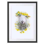 Sheep Art Print by Lola Design - Lola Design Ltd
