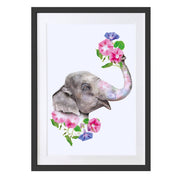 Elephant Art Print by Lola Design - Lola Design Ltd