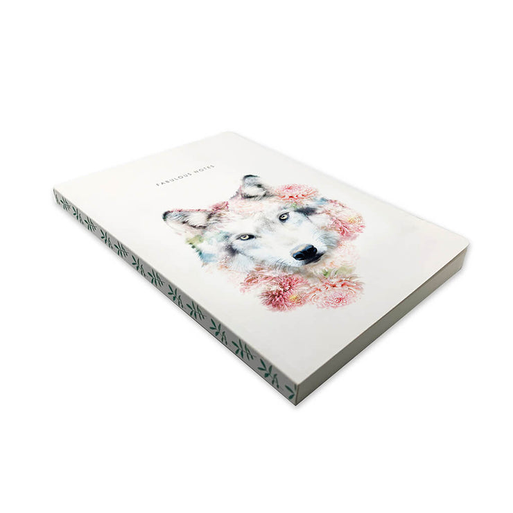 Wolf Luxury Notebook - Lola Design Ltd