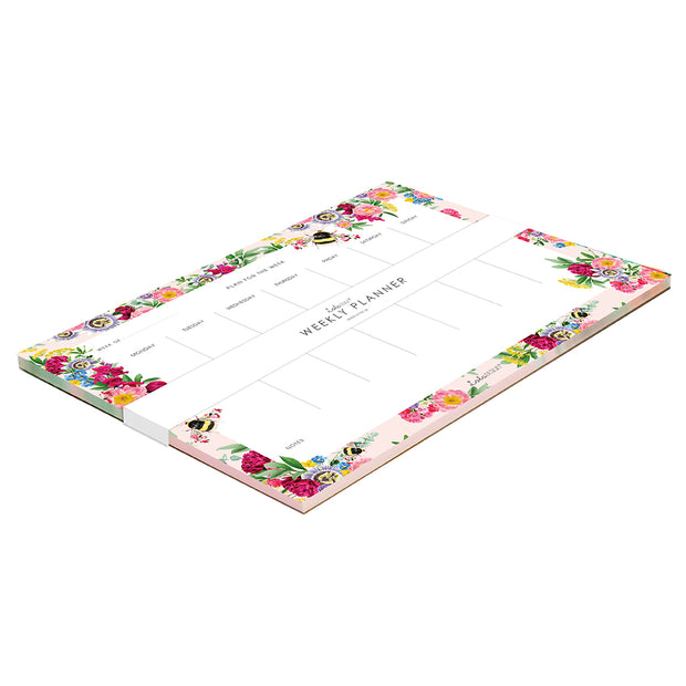 Weekly Planner featuring Botanical Bee - Lola Design Ltd