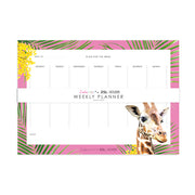 Giraffe Weekly Planner - Lola Design x ZSL - Lola Design Ltd
