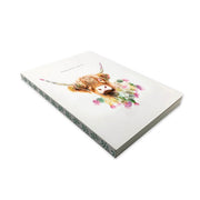 Highland Cow Luxury Notebook - Lola Design Ltd