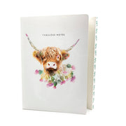 Highland Cow Luxury Notebook - Lola Design Ltd