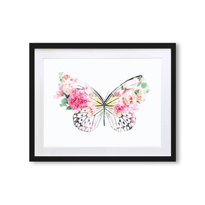 Butterfly Art Print - Lola Design Ltd