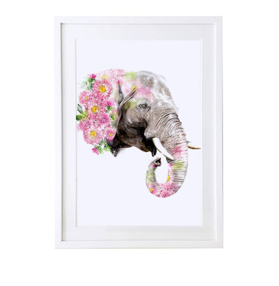 Elephant Art Print - Lola Design Ltd