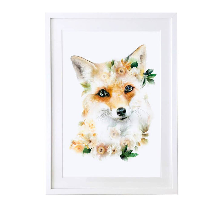 Fox Art Print - Lola Design Ltd