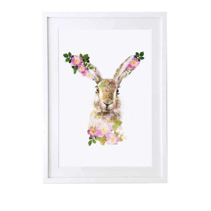 Hare Art Print - Lola Design Ltd