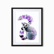 Lemur Art Print - Lola Design Ltd