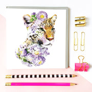 Leopard Card - Lola Design Ltd
